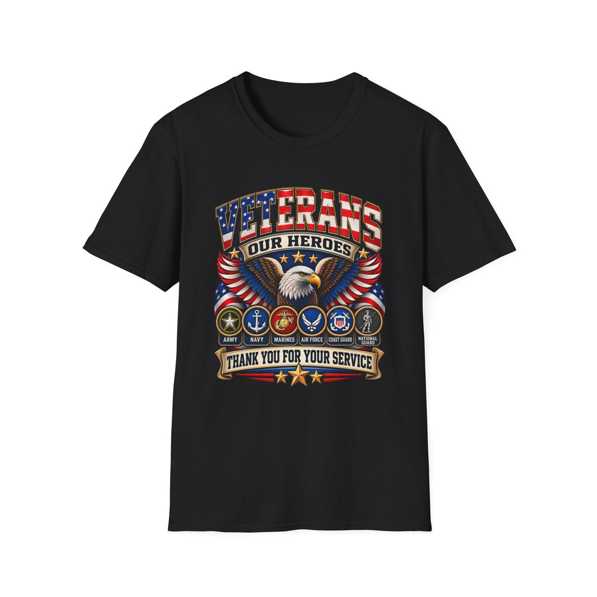 Veterans — Our Heroes Unisex T-Shirt
