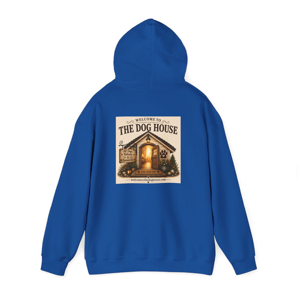 The Original Dog House™ Hoodie | Welcome Collection | Premium Dog Lover Hooded Sweatshirt