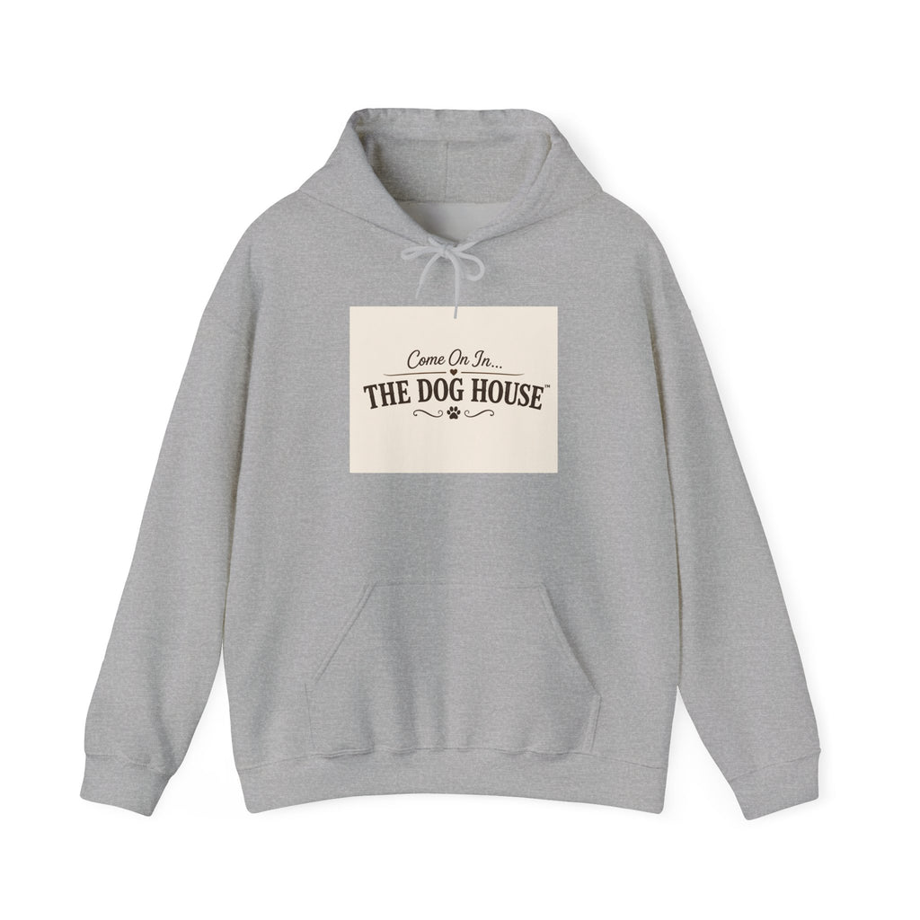 The Original Dog House™ Hoodie | Welcome Collection | Premium Dog Lover Hooded Sweatshirt