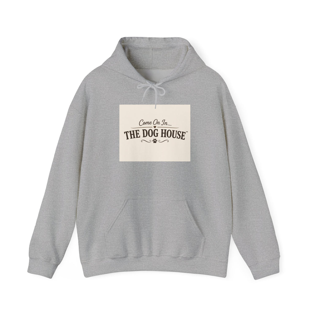 The Original Dog House™ Hoodie | Welcome Collection | Premium Dog Lover Hooded Sweatshirt