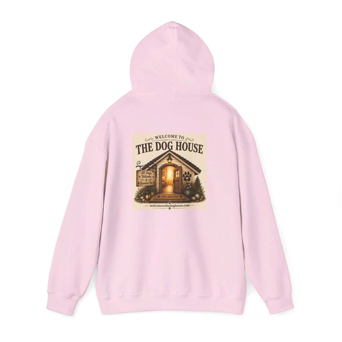 The Original Dog House™ Hoodie | Welcome Collection | Premium Dog Lover Hooded Sweatshirt