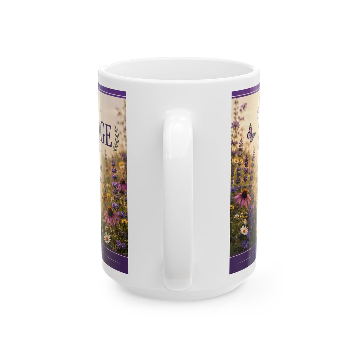 Today's Pawsibilities™ – COURAGE Ceramic Coffee Mug | Abbie Inspirational Dog Mug | Dog Lover Coffee Cup